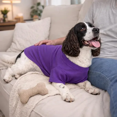 Vista 25 de Lovelonglong 2019 - Ropa para mascotas, Disfraces para Perro, Ropa Camisetas en blanco para Perros Grande Medianos Pequeños 100% Algodón 18