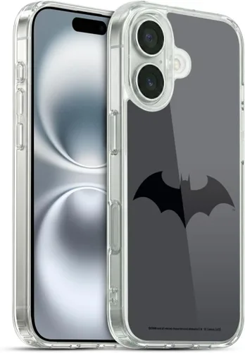 Vista 270 de Head Case Designs Funda de gel con licencia oficial de Batman DC Comics Bat Signal Logos [protección de grado militar] compatible con Apple iPhone 7