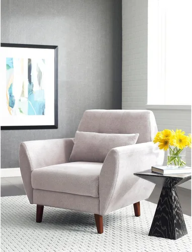 Vista 7 de Serta at Home Artesia - Silla decorativa en color marfil