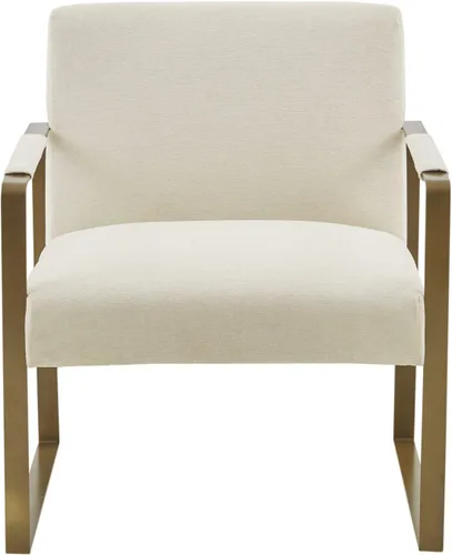 Vista 4 de Martha Stewart Upholsterd - Silla decorativa para sala de estar, diseño moderno, cómodo cojín de espuma para asiento de dormitorio, sala de estar