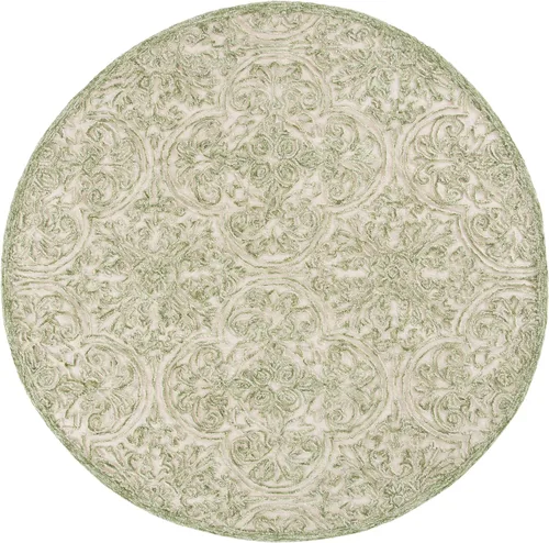 Vista 27 de SAFAVIEH Trace Collection - Alfombra decorativa de 2 x 3 pies, color marfil, lana hecha a mano, ideal para zonas de alto tráfico en entrada, sala
