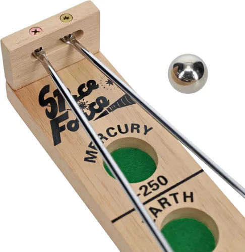 Vista 7 de We Games Dispara la Luna de madera maciza, 18 pulgadas