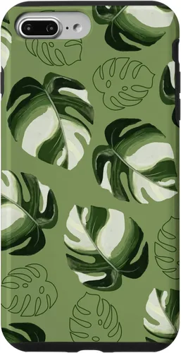 Vista 12 de Monstera Deliciosa Leaves Plant Leaf Botanical Nature Case for iPhone 16