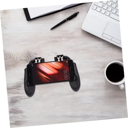 Vista 4 de Parliky Controller Trigger Adjustable Hand Grip Controller for Phone Mobile Game Controller Metal Mobile Trigger Phone Game Assist Portable Game