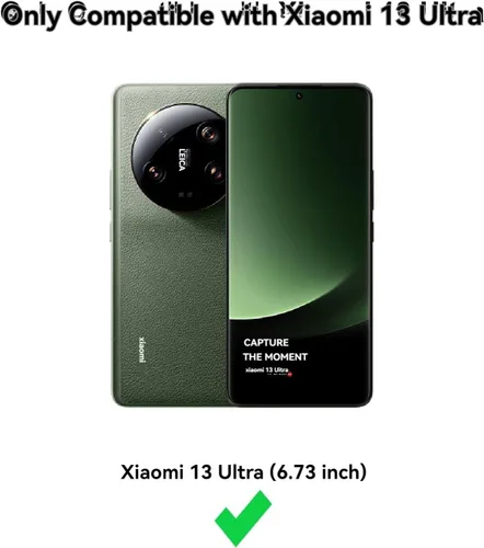 Vista 2 de USTIYA Funda para Mi Xiaomi 13 Ultra Clear TPU Cuatro Esquinas Cubierta Protectora Transparente Suave