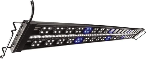 Vista 3 de Marineland Luz LED avanzada totalmente ajustable para acuarios de 75 galones, iluminación personalizable