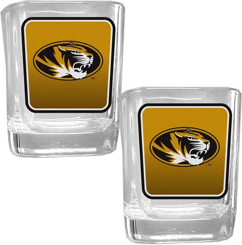 Vista 8 de Siskiyou Sports NCAA unisex Square Glass Shot Glass Set