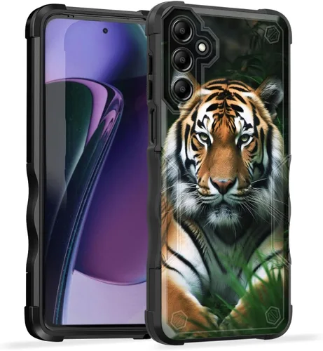 Vista 31 de Funda para Galaxy A14 5G, [Doble Capa][Protección contra Caídas de Grado Militar de 10 Pies] [Antideslizante] Funda Resistente a Prueba de Golpes
