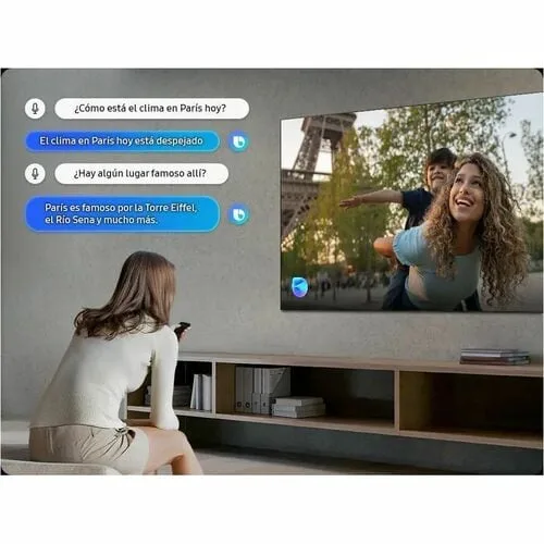 Vista 9 de Samsung QLED TV 43" Q4 AI Processor