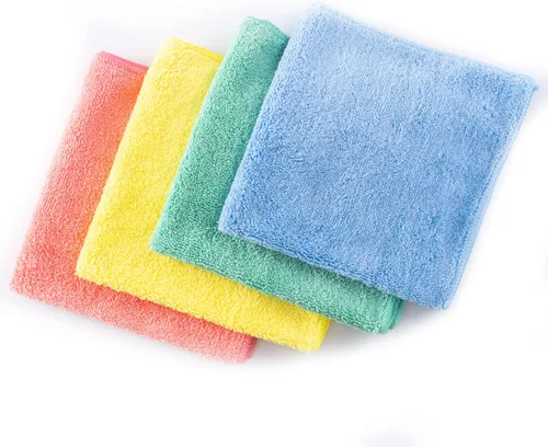 Vista 3 de Matthew - Paquete de 12 paños de limpieza de microfibra (12 x 12 pulgadas), trapos de limpieza de absorción de agua, reutilizables y lavables