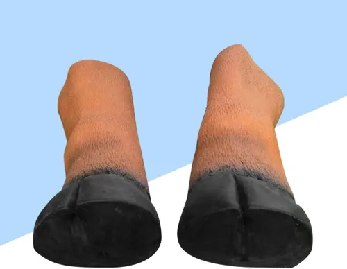 Vista 3 de INOOMP 3 pares de guantes de Halloween para caballo fiesta de Halloween accesorios para disfraz de adulto guante de animal recuerdo de fiesta