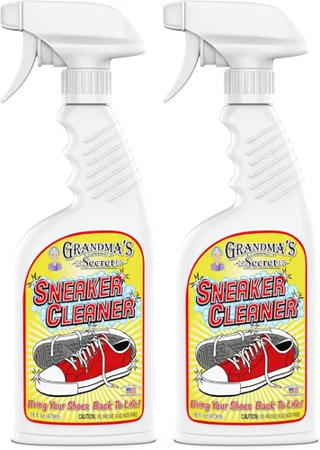 Vista 12 de Limpiador de tenis de Grandma's Secret - para goma, lona, cuero, aerosol removedor de manchas elimina la suciedad, mugre, hierba - Limpiador