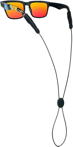 Vista 7 de Correa deportiva para lentes de sol, correa ajustable para lentes de sol, soporte para lentes para niños, mujeres y hombres, soporte para anteojos
