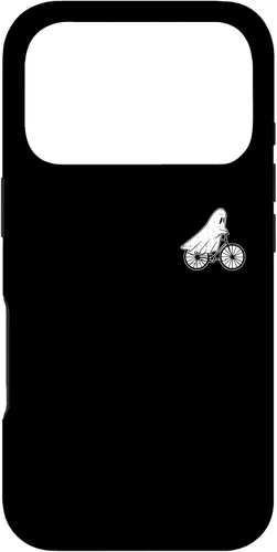 Vista 29 de iPhone 11 Pro Ghost Riding Bicicleta, disfraz de Halloween Ghoul Biker Ciclista caso