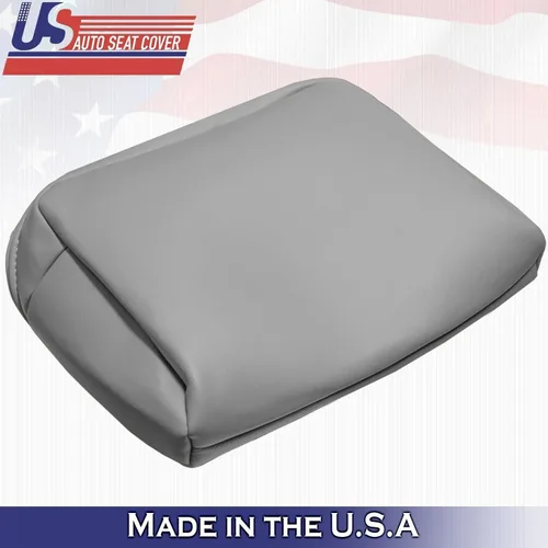 Vista 7 de U.S.AutoSeatCover 1999 para Ford F250 F350 Lariat - Fundas de asiento de cuero para asiento superior e inferior, color gris
