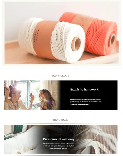 Vista 2 de Paquete de 2 posavasos de algodón hechos a mano de macramé, elegantes y absorbentes, 7.4 pulgadas, redondos, tejidos, bohemios, con borlas de flecos
