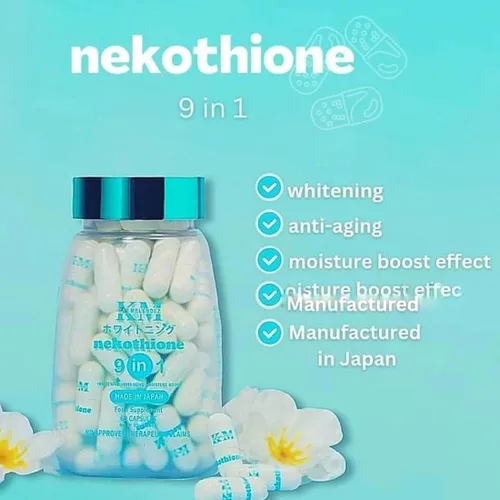 Vista 2 de HerSkin NEKOTHIONE 9 en 1 de Kat Meléndez, 60 cápsulas