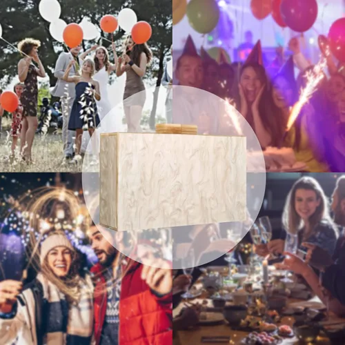 Vista 7 de Monederos y bolsos de acrílico con mármol para mujer elegante banquete de noche caja de mano cruzada