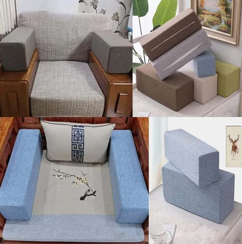 Vista 7 de Relleno de espacio para cama larga de tamaño personalizado, cojín de soporte de colchón rectangular, cierra el espacio entre la pared del cabecero