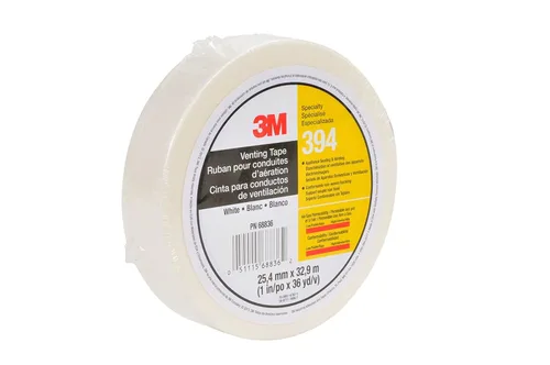 Vista 5 de 3M 394 cinta de ventilación color blanco, Blanco, 1