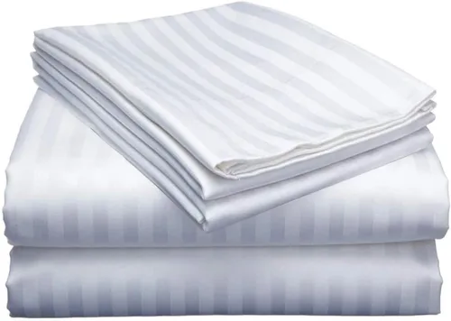 Vista 18 de Mattress-Homes Juego de sábanas de 4 piezas ultra lujosas 100% algodón suave de fibra larga de 16 pulgadas de profundidad, tamaño individual lavable