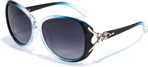 Vista 22 de FIMILU Gafas de sol para mujer, lentes de sol polarizados de gran tamaño, gafas de sol grandes para mujer, protección UV