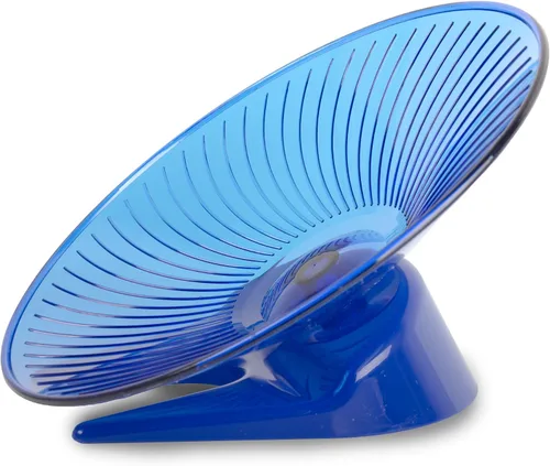 Vista 2 de Ware Manufacturing Flying Saucer - Rueda de ejercicio para mascotas pequeñas, 12 pulgadas, los colores pueden variar