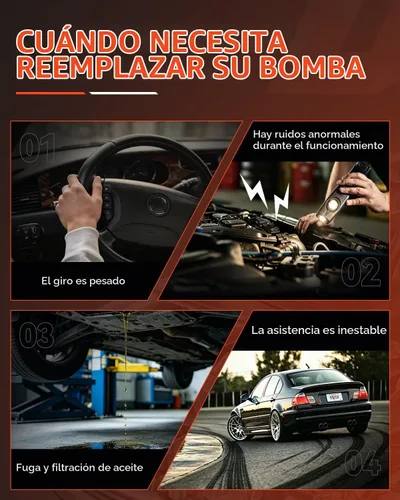 Vista 7 de Bomba de servodirección para Honda Accord