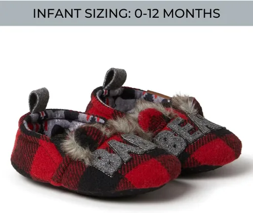 Vista 5 de Dearfoams Regalos de Navidad - Pantuflas de Oso Familiares a juego para bebés y niños