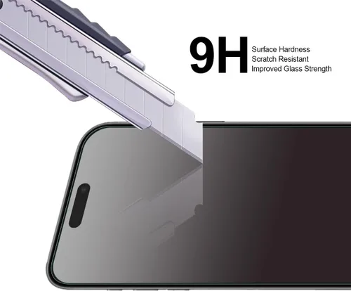 Vista 3 de Supershieldz Protector de pantalla de vidrio templado diseñado para iPhone 16/iPhone 15 (6.1 pulgadas), antiarañazos, sin burbujas