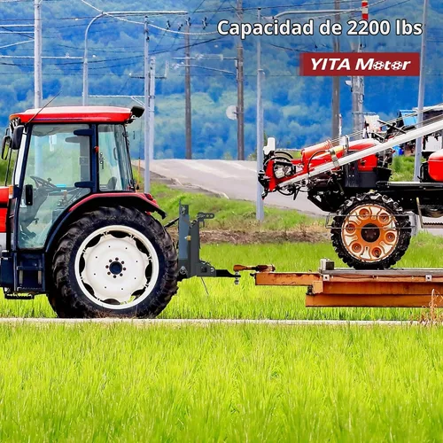 Vista 9 de YITAMOTOR Adaptador de enganche rápido de 3 puntos para minicargadora de categoría 1, conversión universal de enganche de 3 puntos, accesorios