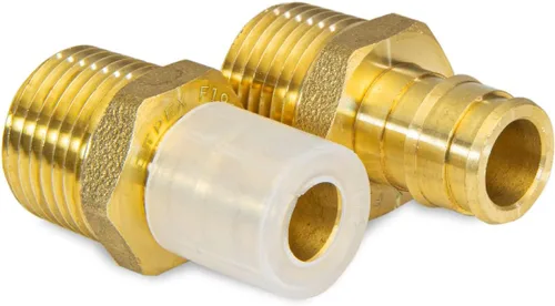 Vista 12 de 5 piezas EFIELD Pex-A Poly PPSU Expansión Adaptador 1" X1" Macho NPT Para tubería Pex A, ASTM F1960-PPSU1960060 (5)