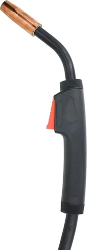 Vista 4 de SÜA - Antorcha de pistola MIG de 100 amperios con conector Euro - Cable de 10 pies - Consumibles compatibles con Tweco
