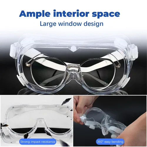 Vista 3 de SHANPIN Protectores de ojos para la cara de la ducha de pestañas, protector de cejas y pestañas ajustables, protectores de gafas de ducha