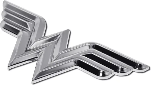 Vista 7 de Emblema cromado para auto de Mujer Maravilla (3D)