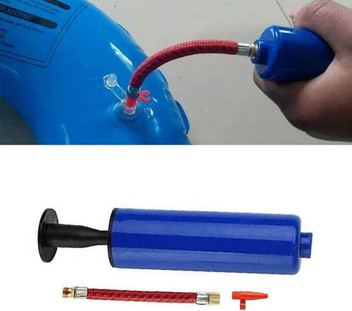 Vista 5 de Sports Ball Portable Hand Airs Portable for Inflating Exercise Balls Inflator Hand Pumps for Volleyball Football Basketball Compact Carry Storage