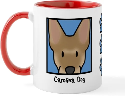 Vista 21 de CafePress Taza de café de cerámica Anime American Eskimo de 11 oz (11.0 fl oz)