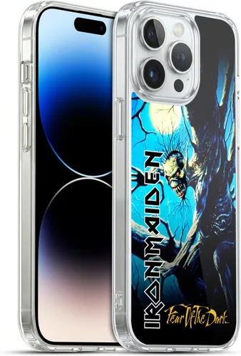 Vista 244 de Head Case Designs Funda de gel suave con licencia oficial de Iron Maiden Brave New World, compatible con Apple iPhone 7 Plus/iPhone 8 Plus Nuevo
