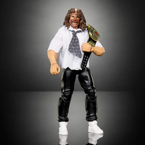 Vista 6 de Mattel WWE Elite Collection - Figura de acción y accesorios, juego de la humanidad de eventos en vivo premium, serie SummerSlam con Jesse "The Body