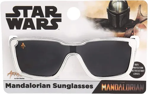 Vista 2 de ARKAID Mandalorian Sunglasses for Kids Dress Up Fan Accessory UV 400 One Size Fits Most Kids