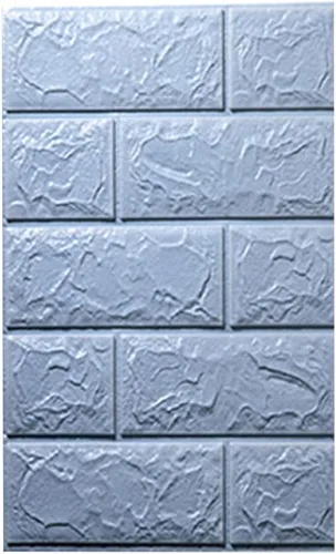Vista 12 de Pegatinas 3D de pared de ladrillo autoadhesivas de espuma de 30.31 x 13.78 pulgadas, paneles de pared de ladrillo para sala de estar, TV de fondo