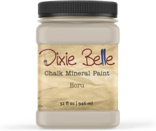 Vista 309 de Pintura para muebles con acabado de tiza Dixie Belle Paint Company - Amatista (4oz) - Pintura mineral de tiza chic púrpura profundo mate