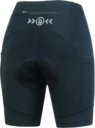 Vista 3 de beroy Pantalones cortos de ciclismo para mujer