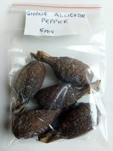 Vista 3 de Ghana Alligator Pepper mbongo especias hepper Pimienta (10)