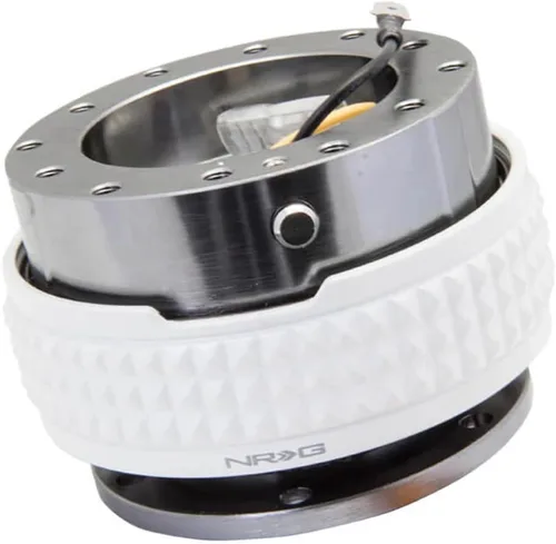 Vista 9 de NRG Innovations SRK-210BK/BK Kit de liberación rápida (cuerpo negro / anillo pirámide negro)