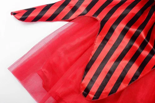 Vista 6 de ReliBeauty Vestido pirata para niñas, disfraz de bucanero marino