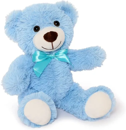 Vista 6 de MaoGoLan - Osos de peluche, paquete de 3 osos de peluche, regalo de cumpleaños o centro de mesa para niñas, 13.5 pulgadas
