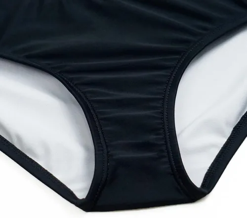 Vista 5 de Jimmy Bahamas Traje de baño tankini de 2 piezas para niñas, parte superior halter con parte inferior