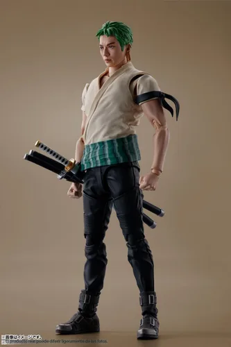 Vista 5 de TAMASHII NATIONS - Una serie de Netflix: One Piece - Figura de acción Roronoa Zoro S.H.Figuarts