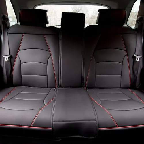 Vista 13 de Cojín de asiento FH Group tipo banco, de cuero sintético, ultracómodo, apto para la mayoría de los vehículos, camionetas, vehículos utilitarios